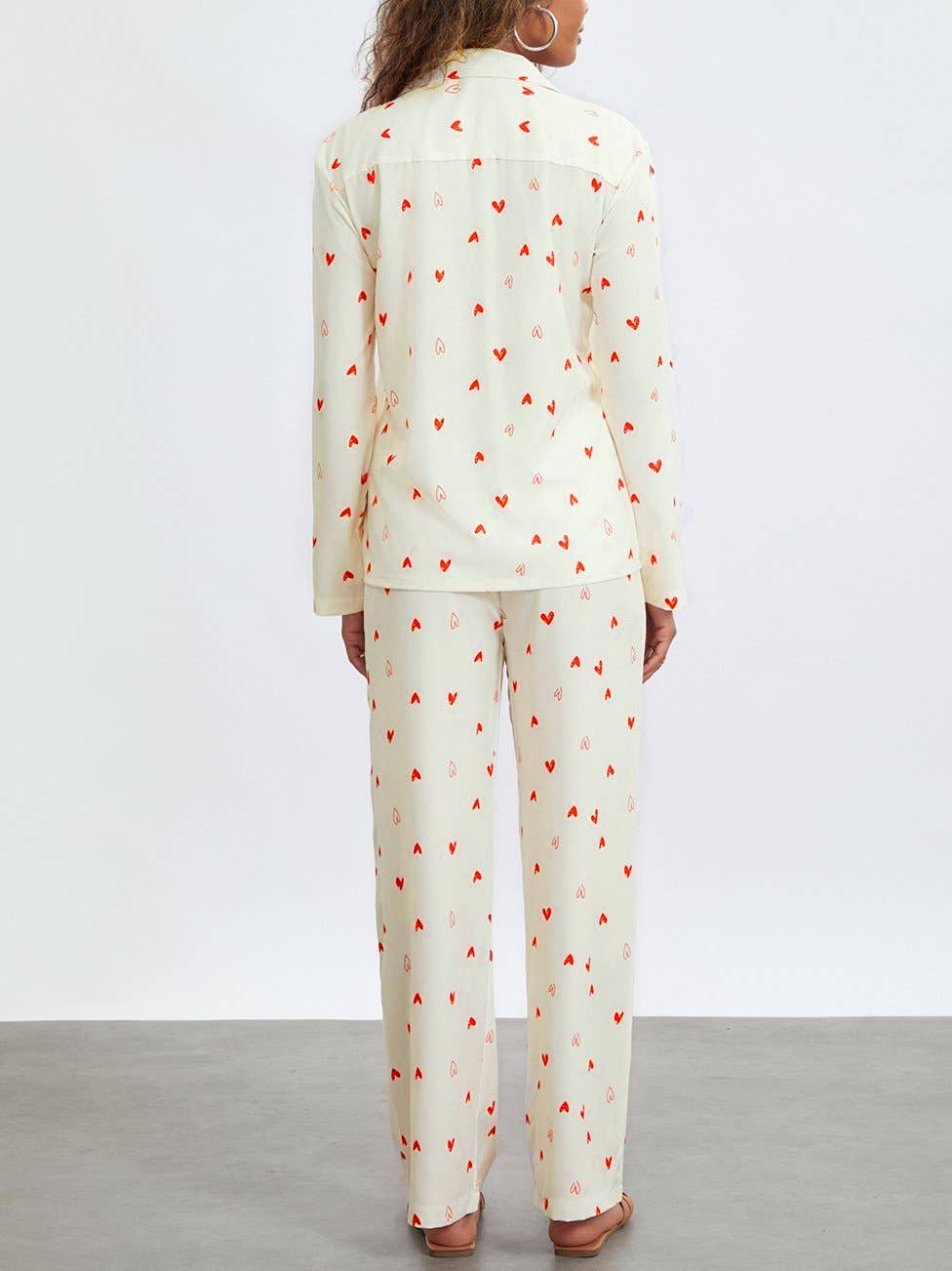 Heart Print Lounge Set