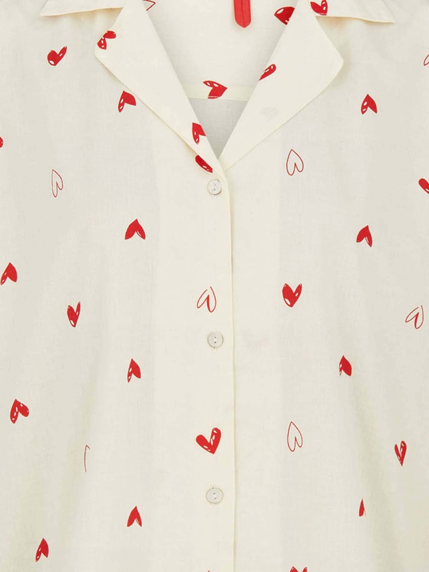 Heart Print Lounge Set