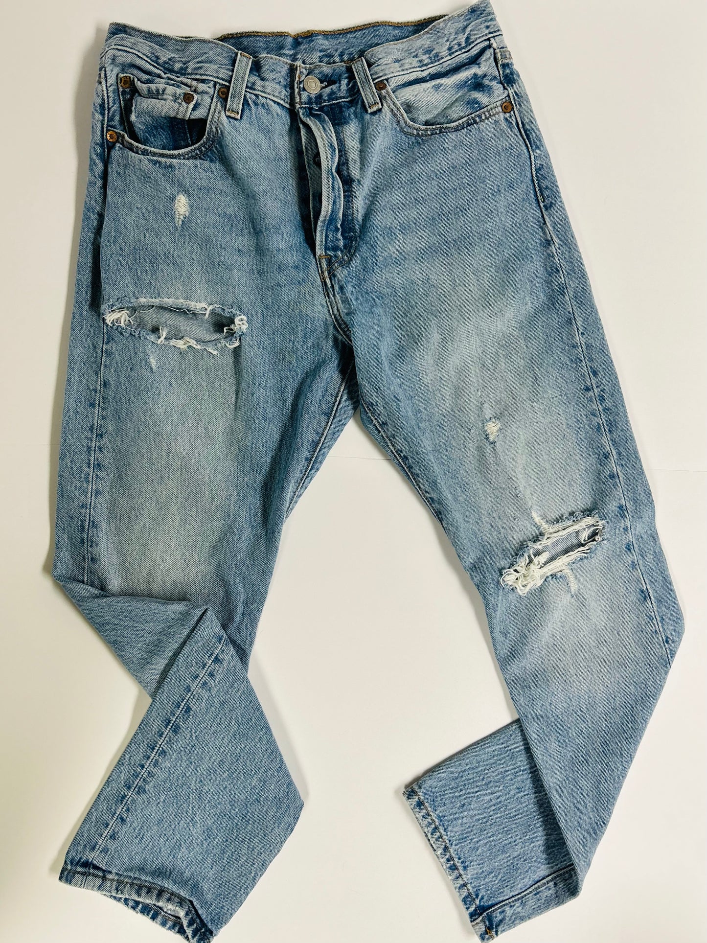 501 Button Fly Vintage Jeans