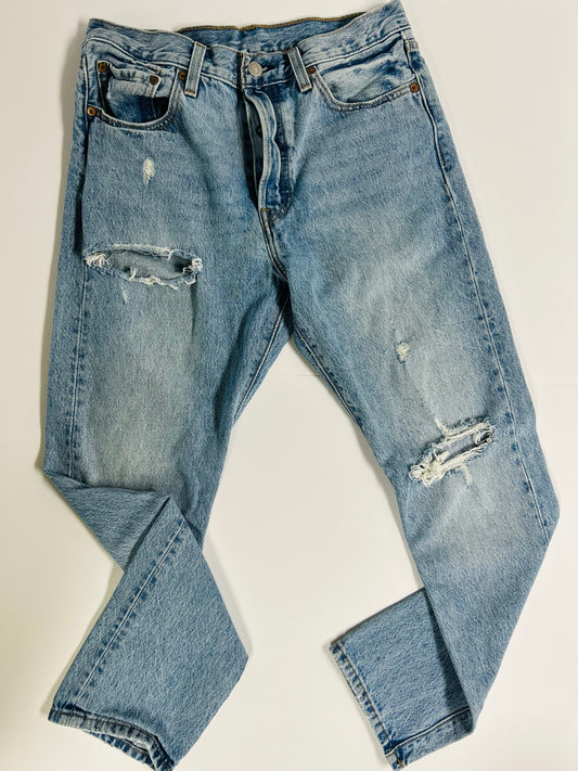 501 Button Fly Vintage Jeans