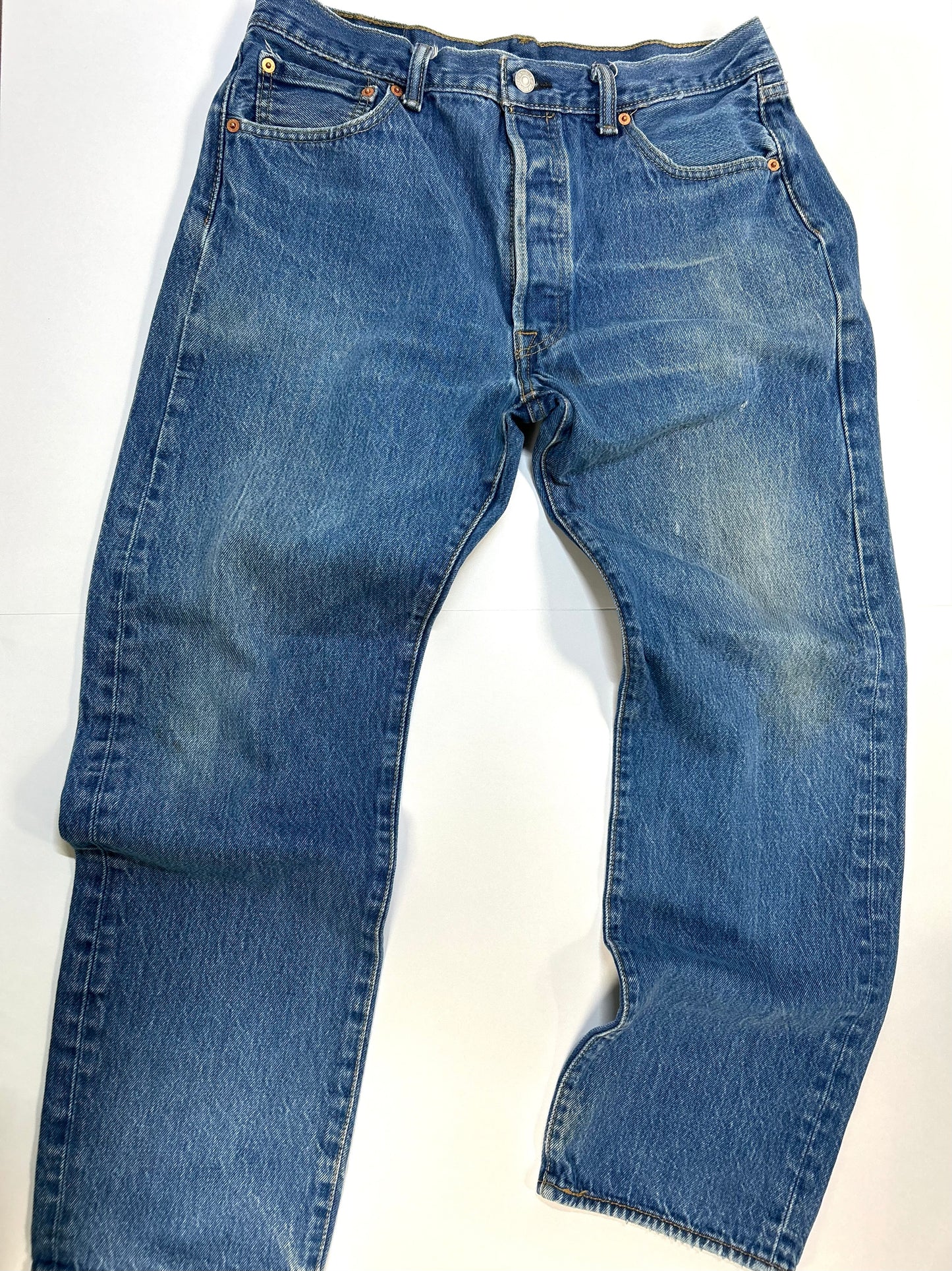 501 Button Fly Vintage Jeans