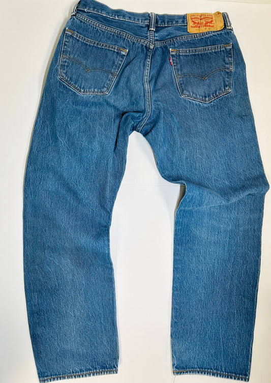 501 Button Fly Vintage Jeans