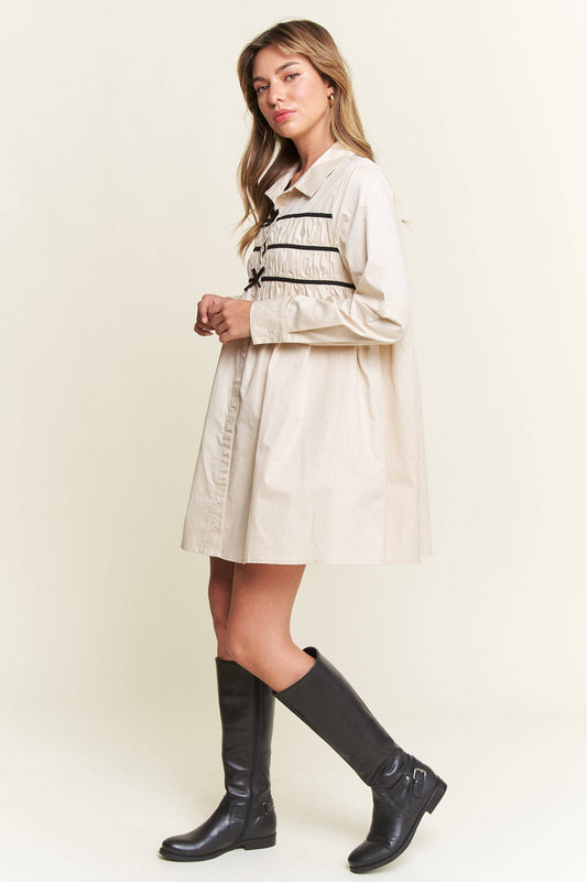 Mini Shirt Dress